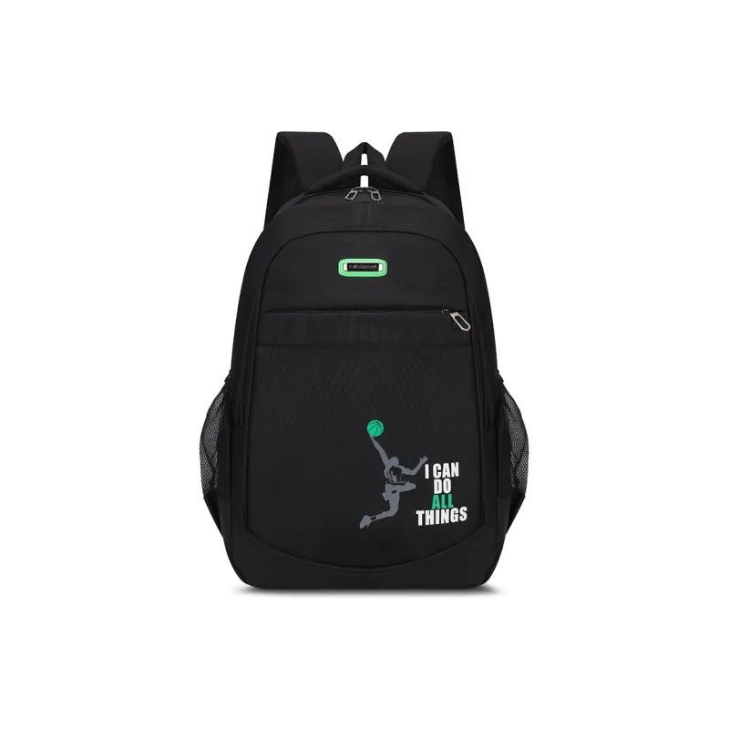 BAODIDAISHU Oxford Backpack Regular Men's Black Yellow Green Blue-8