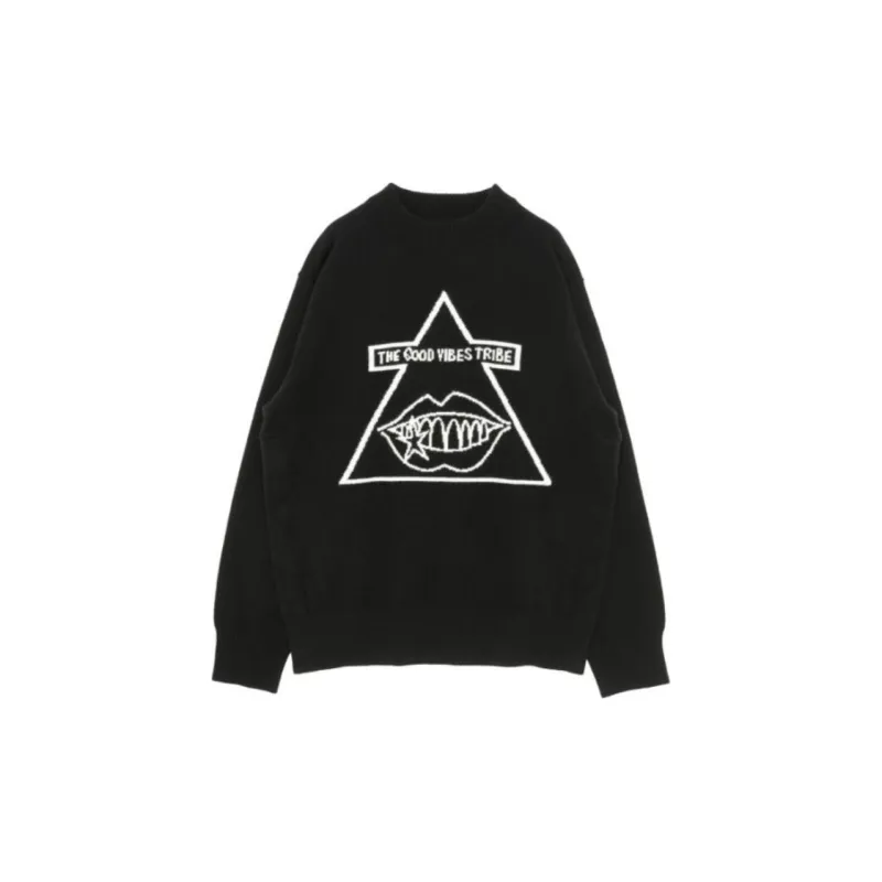 Sacai Gonz Graphic Intarsia Knitted Jumper-1