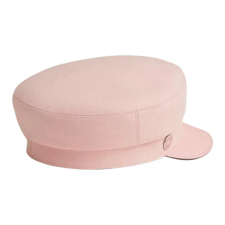 HERMES Cotton Berets Women's Pink-2