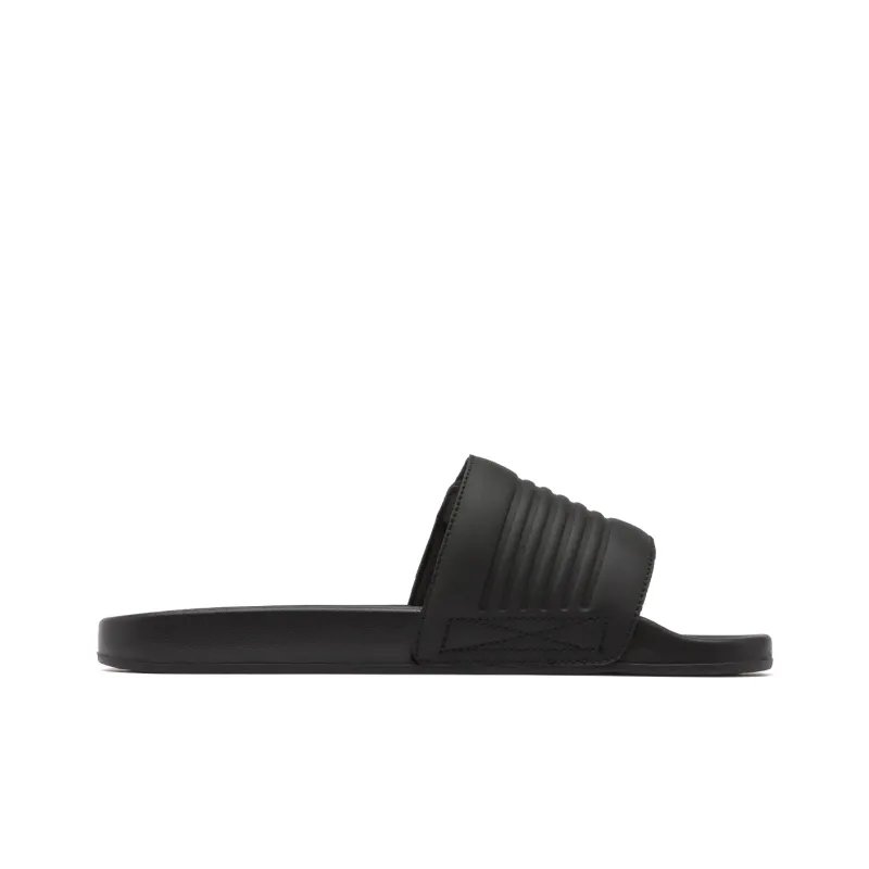 Lee Slide Slippers Men Black/White/Light Khaki/Green-2