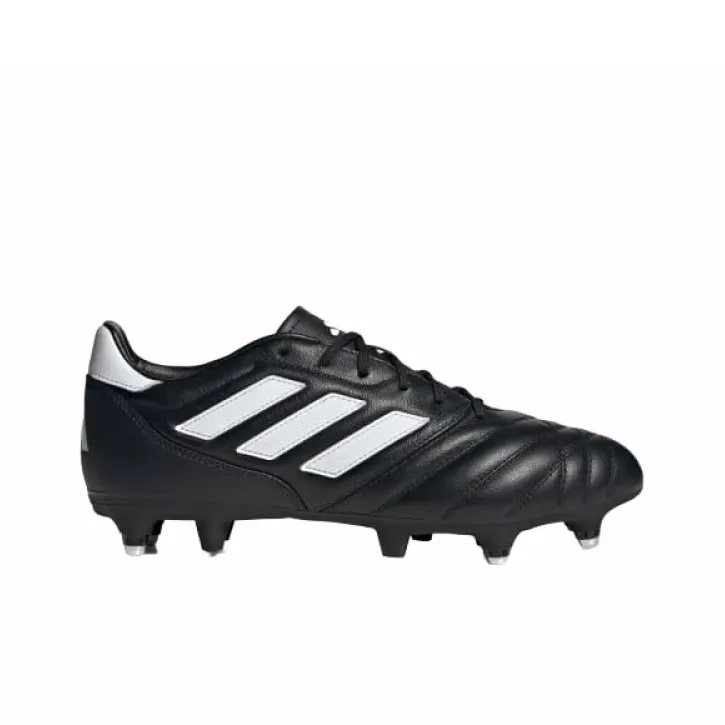 Adidas COPA GLORO SG Metal Long Studs Natural Ground Anti Slip Wear Resistant Rugby Shoes Unisex Black White-1