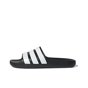 Adidas Adilette Flow Slides 'Black White'