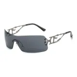 Gunmetal Frame with Full Gray Lens