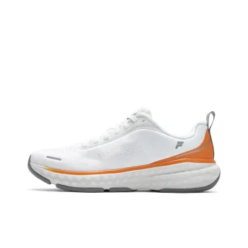 FILA ENERGY Anti-Slip And Wear-Resistant Breathable Low-Top Running Shoes Men's Bright White