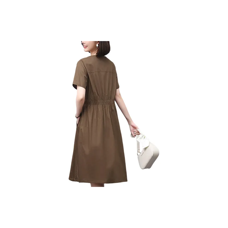 Mula Short Sleeved Dresses Women's-13