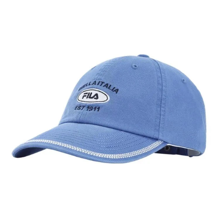 FILA Polyester, Cotton Baseball Caps Women's Distant View Blue-0