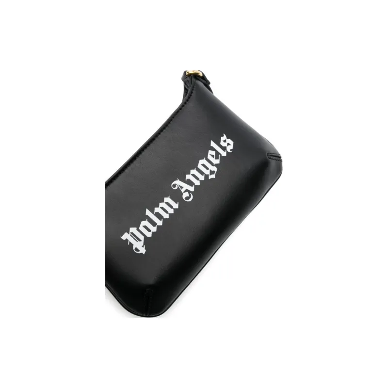 PALM ANGELS Logo Printed Zipped Crossbody Bag-3