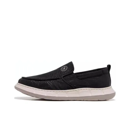 CAMEL Non slip Lightweight Low Top Casual Shoes Men's Black