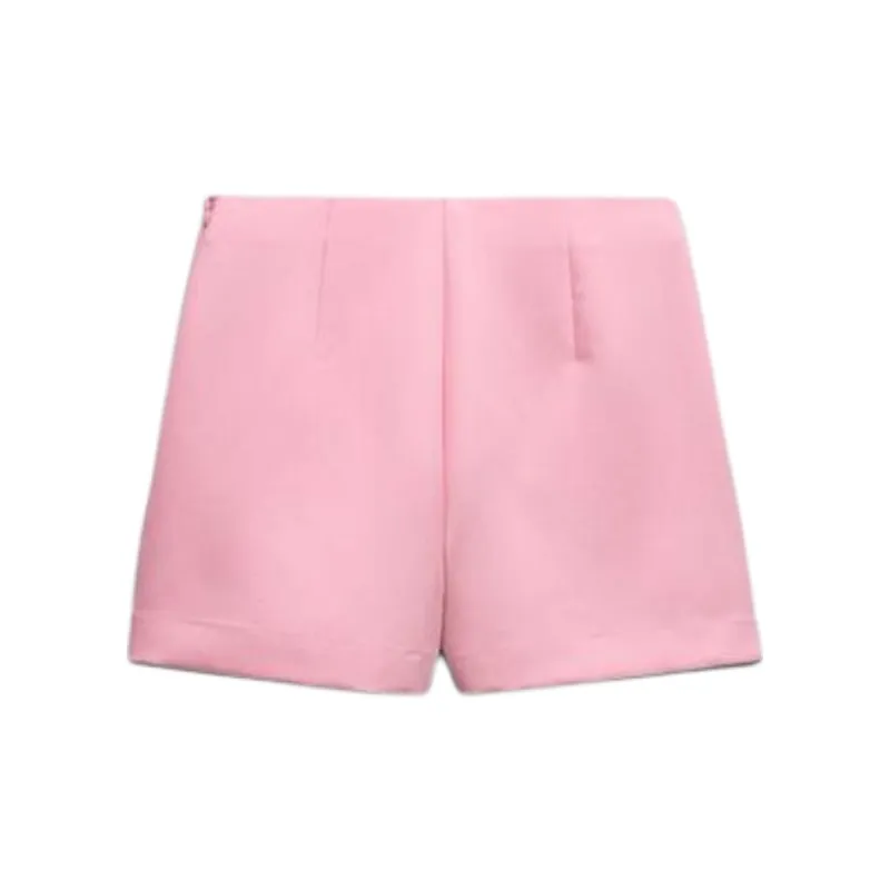 ZARA Casual Shorts Women's Pink-1