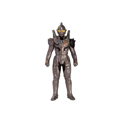 BANDAI Ultraman Hero Collection Toy Soft Vinyl Dark Ultraman Scale Figures 14cm