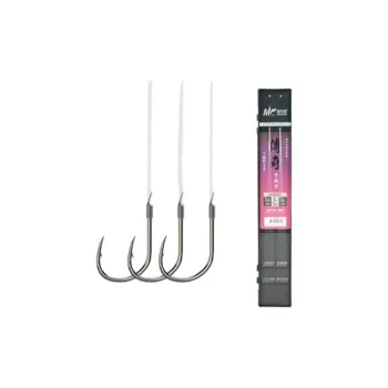Jiadiaoni Fish Hook High Carbon Steel Outdoor Barbed Hook 20 Pairs, 1 Box, Unisex