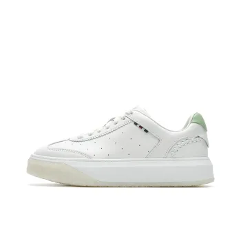 FILA OLIMPICA Low-Top Skateboard Shoes Women's Standard White/Nile Green