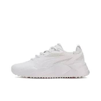 PUMA GS X Efekt Anti Slip Wear Resistant Low Top Golf Shoes Women's White Pink