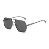 Gunmetal Frame with Gray Lens