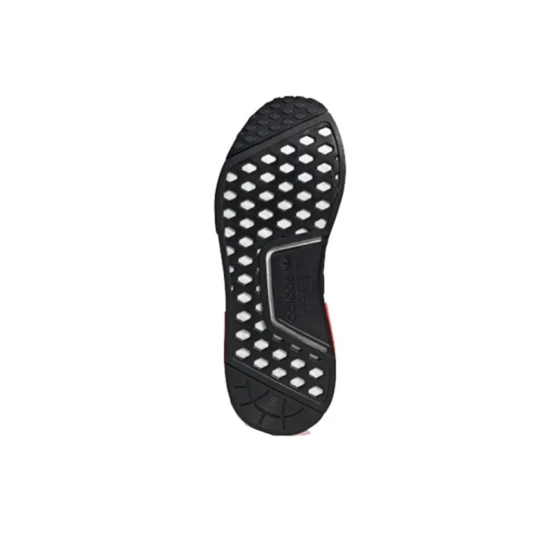 Adidas Originals Nmd R1 Core Black Solar Red-4