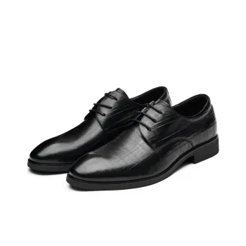 AOKANG Dress Shoes Men Low Top None