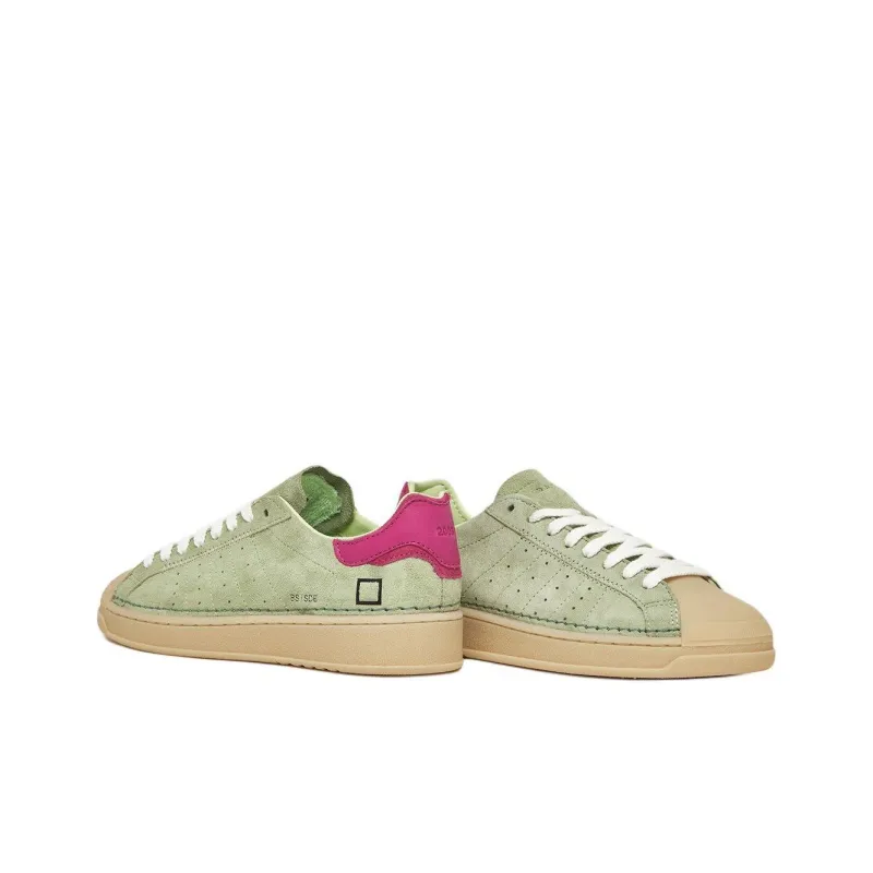 D.A.T.E Low-Top Skateboard Shoes Women's Green-3