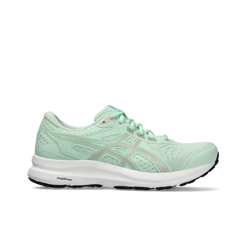 Asics Gel Contend 8 Cushioning Breathable Low Top Casual Running Shoes Women's Light Green-1