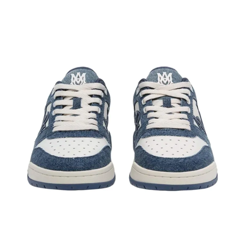 AMIRI Low Top Skateboard Shoes Men's Blue-4