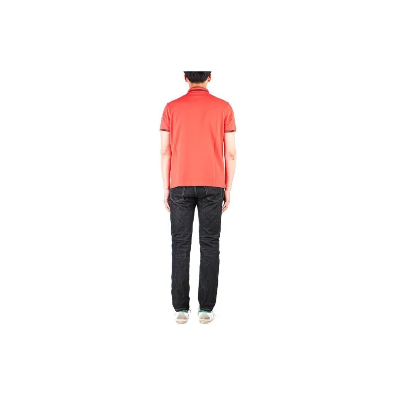 BARBOUR Polo Shirts Men Red-1