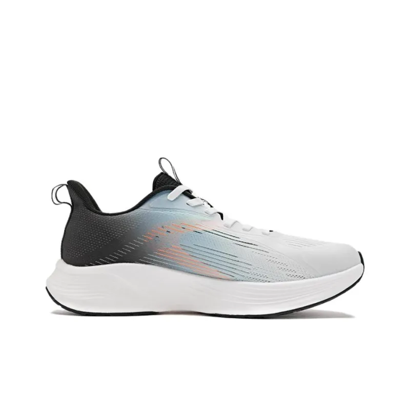 QIAODAN Slip Resistant Low Top Running Shoes Men's Green Black-1
