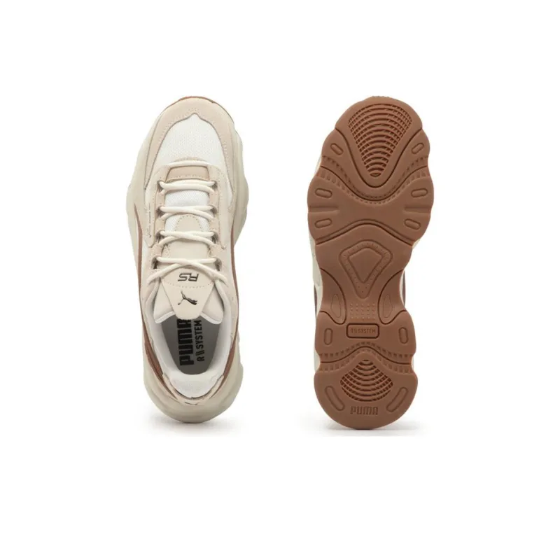 PUMA Rs Connect Anti Slip Wear Resistant Low Top Casual Shoes Unisex Ecru-4