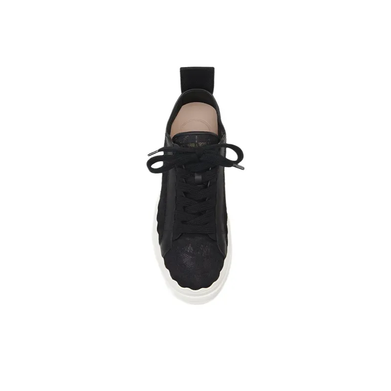 Chloé Lauren Lace Up Sneakers Women's-4