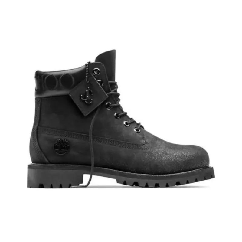Timberland Jimmy Choo X 6 Inch Premium Boot 'Black Glitter'-1