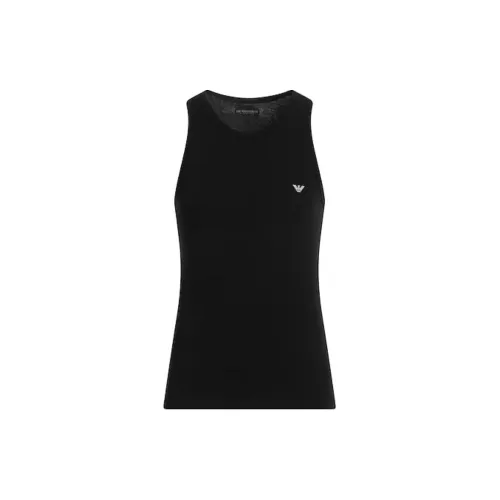 EMPORIO ARMANI Tank Tops Men Black