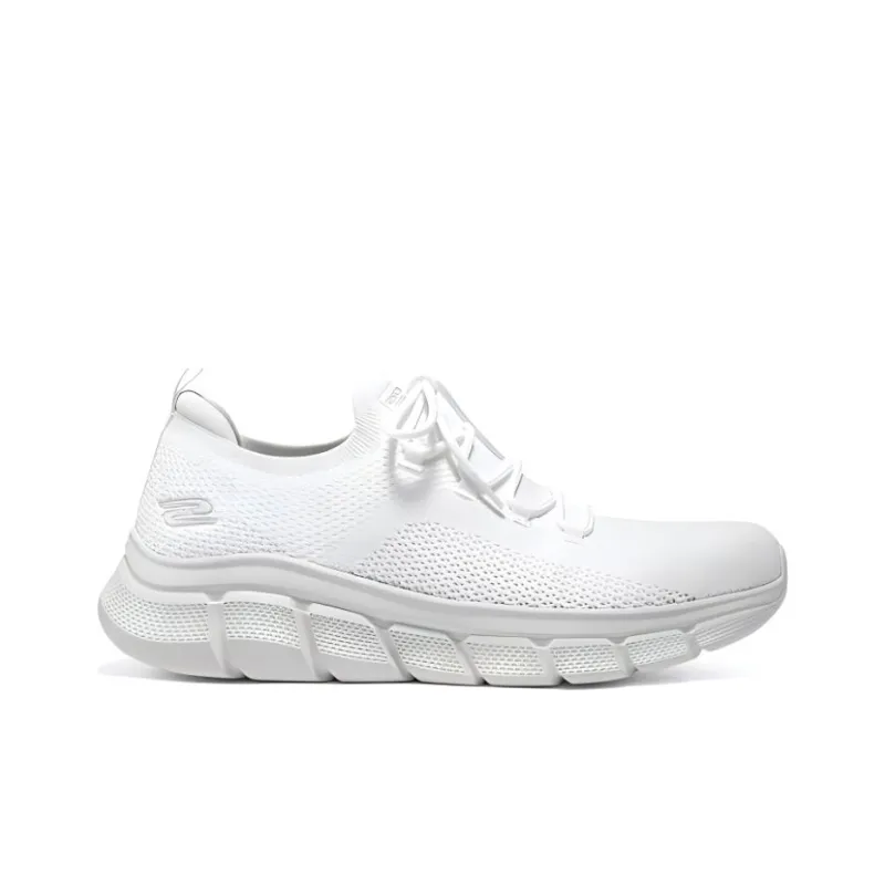 Skechers BOBS B FLEX Cushioning Abrasion Resistant Breathable Low Top Casual Shoes Men's White-1