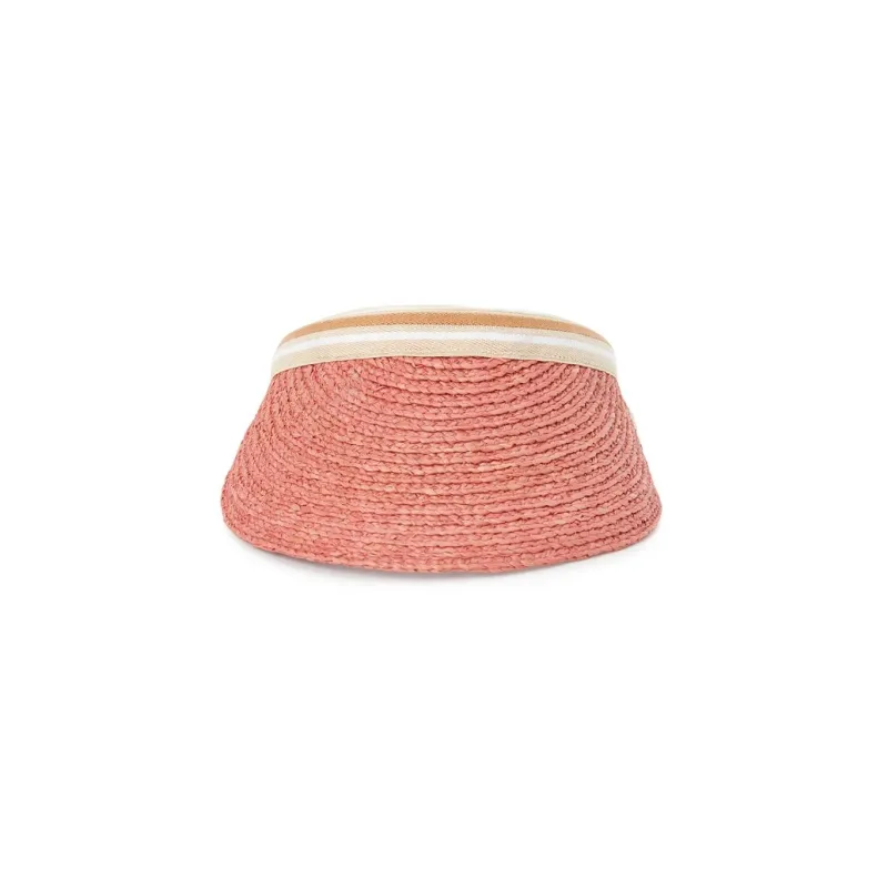 HELEN KAMINSKI Raffia Sun Protection Hats Women's Pink-1