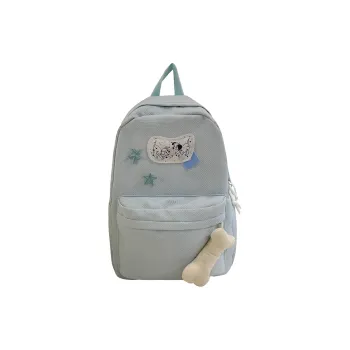 KAMLUI Nylon Backpack Backpack Student Backpack Regular Unisex Blue