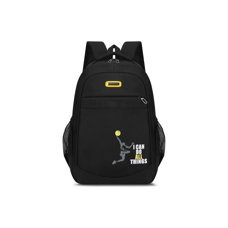 BAODIDAISHU Oxford Backpack Regular Men's Black Yellow Green Blue-4
