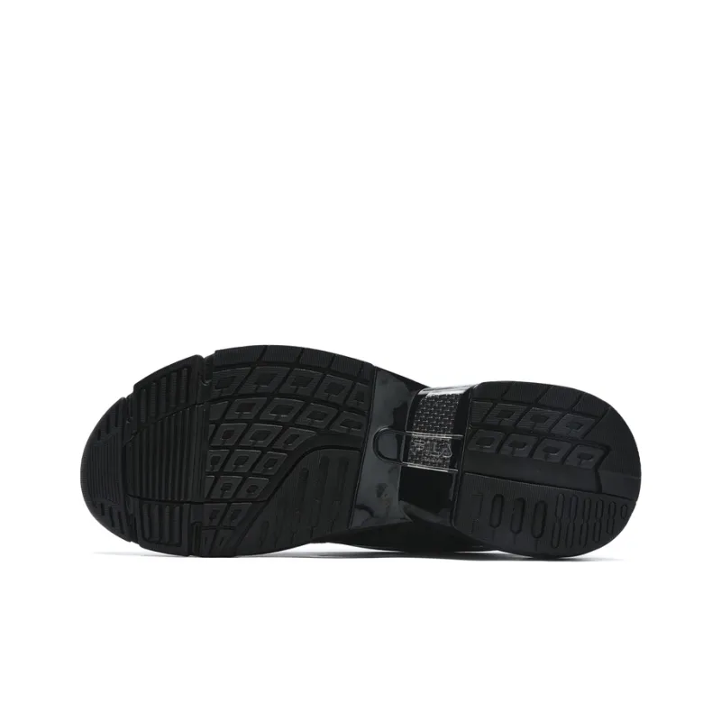 FILA Wear Resistant Low Top Casual Shoes Women's Black-2