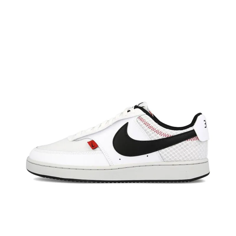 Nike Court Vision Low Premium White Black-0