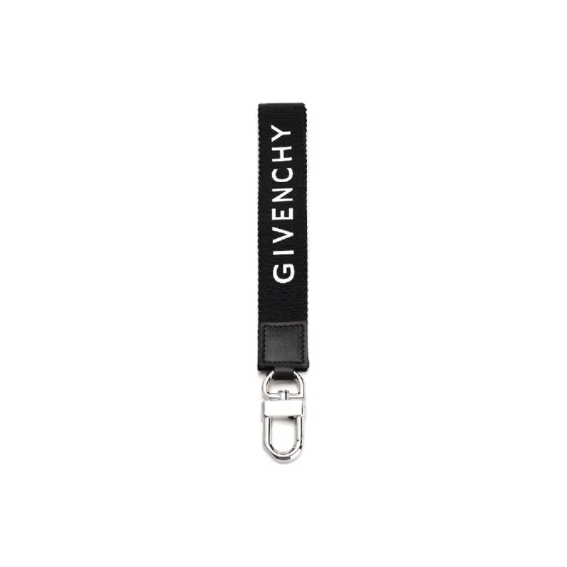 Givenchy Logo Printed Wristlet Keyring-0