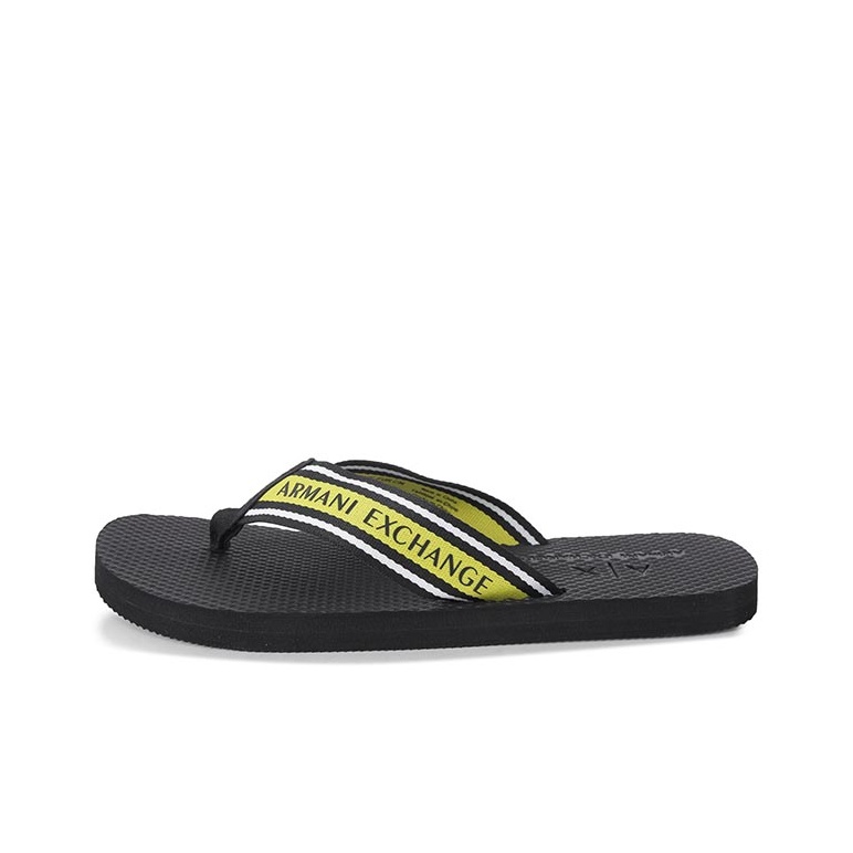 Mens armani flip flops sale best sale