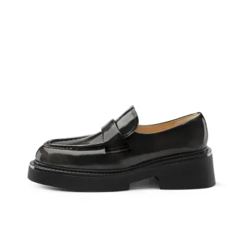 7or9 Sesame Egg Tart Loafers 5cm Women's Gray