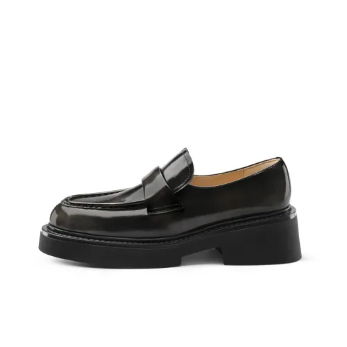 7or9 Sesame Egg Tart Loafers 5cm Women's Gray