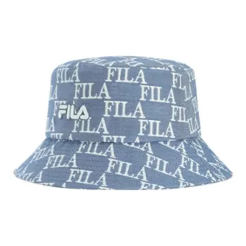 FILA Polyester Bucket Hats Unisex Phantom Blue