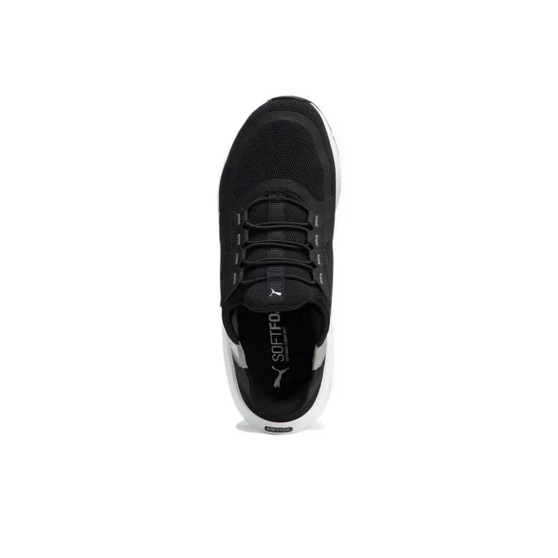 PUMA Softride Flex Ease Wide 'Black White'-3