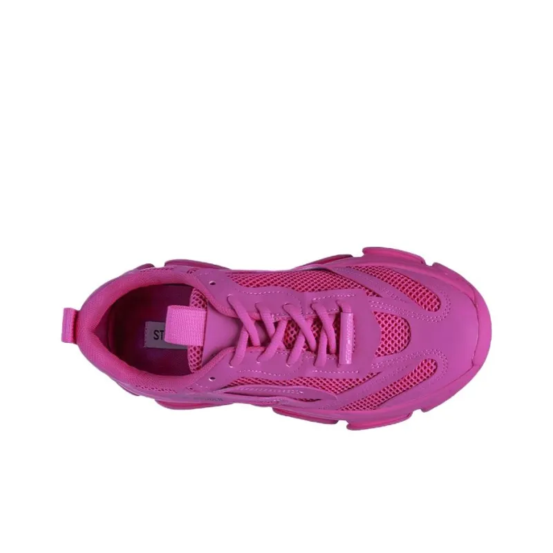 STEVE MADDEN Low-Top Chunky Sneakers Women's Pink-4
