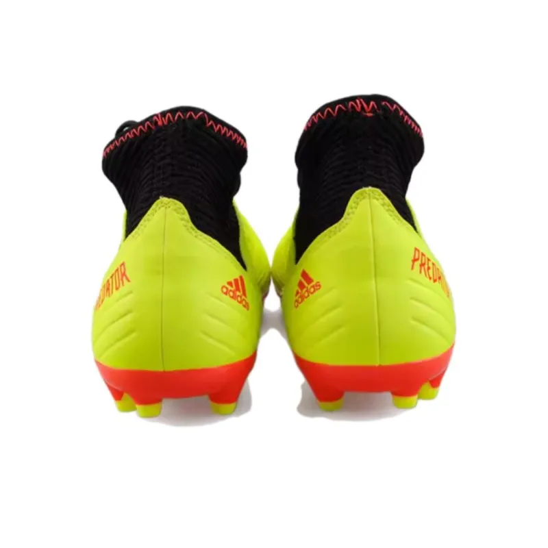 Adidas Predator 18.1 Leather Sg Solar Yellow Black Red-3
