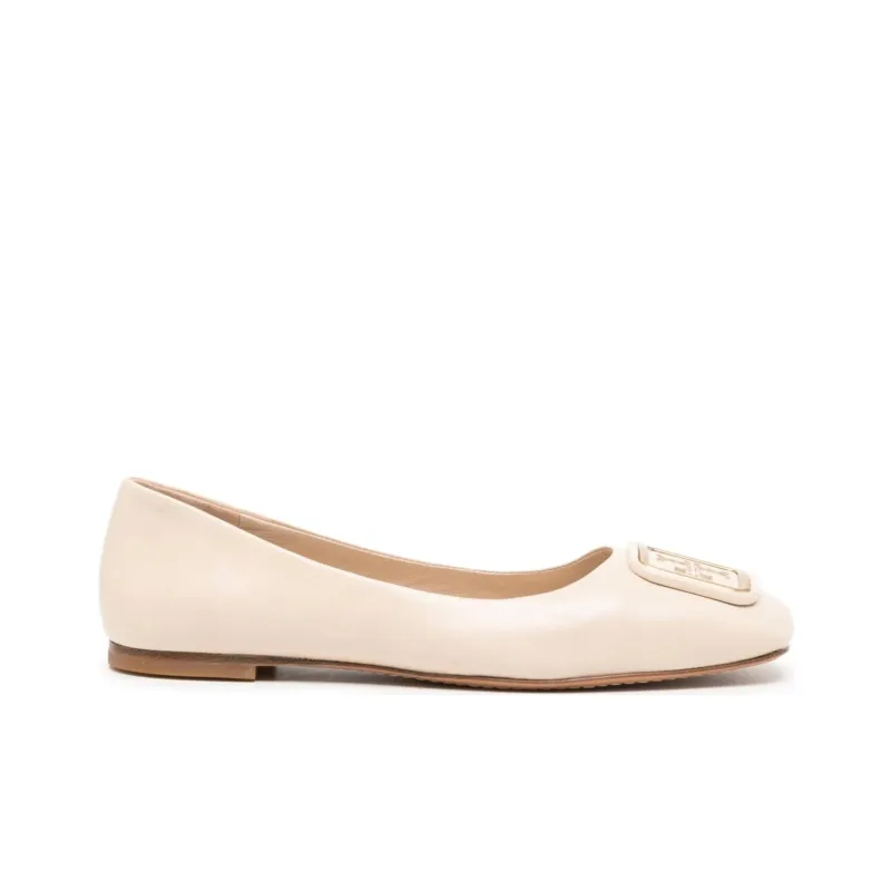 TORY BURCH Georgia Casual Single Shoes Women's Beige-1