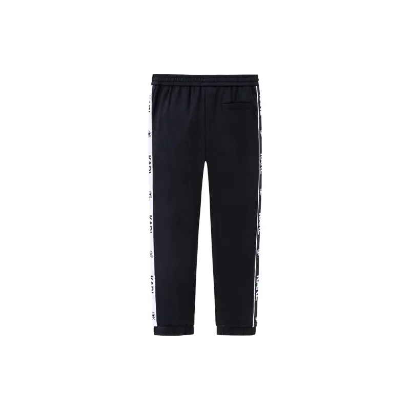KARL LAGERFELD Knitted Sweatpants Men's Black-1