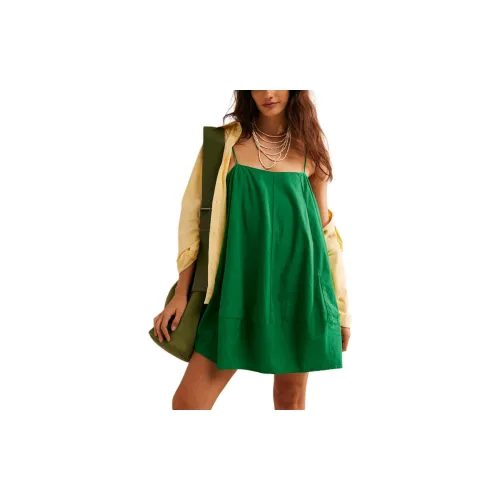 FREE PEOPLE Slip Dresses Women's Tennis Green