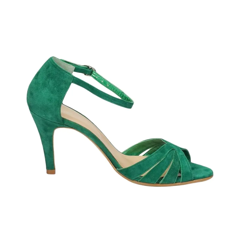 JONAK One Strap Sandals Women's Green-1