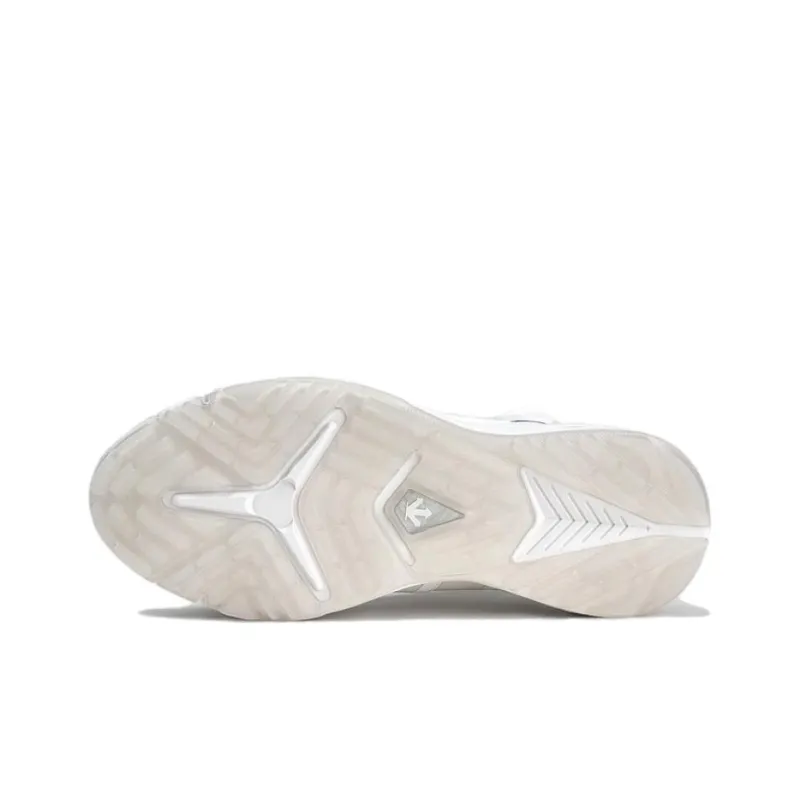 DESCENTE Enerzite Slip Resistant Waterproof And Breathable Low Top Golf Shoes Women's White-4