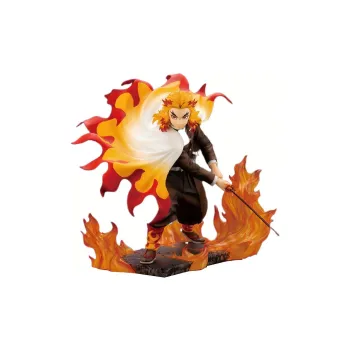 SHOUWU Kyojuro Rengoku Kotobukiya Demon Slayer  Kimetsu No Yaiba ArtFX J 22.5cm Bonus Included Scale Figures