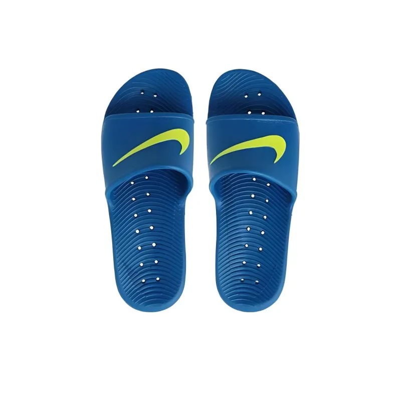 Nike Kawa Slide Blue Yellow-3